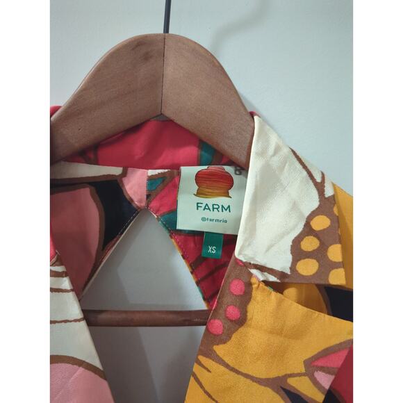 FARM Rio Colorful Sunflower Midi Dress - Picture 4 of 8